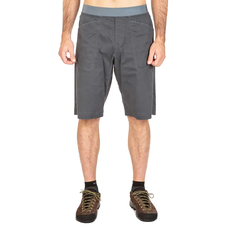 Koop Vandaag La Sportiva Flatanger Short Carbon/Slate