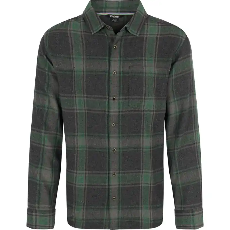 Sherpa Batsa Eco Long Sleeve Shirt Black Nu Kopen