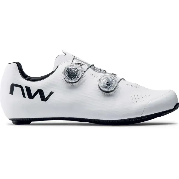 Laatste Versie WielrenschoenenNORTHWAVEEXTREME PRO 3 WHITE/BLACK