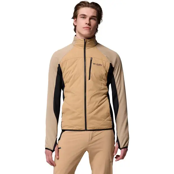 Aanbieding Wandel fleecejasCOLUMBIAARCTIC CREST HYBRID FULL ZIP CANOE / BLACK