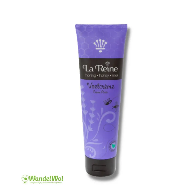 Wandelwol Voetcreme La Reine . Op = Op