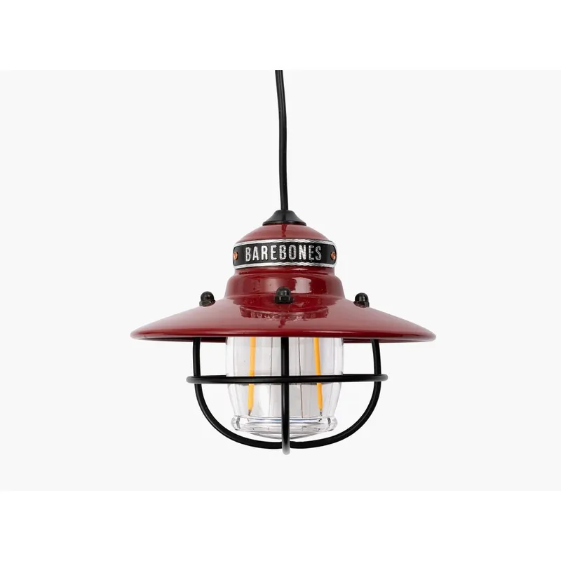 Barebones Edison Pendant Red Gecertificeerd