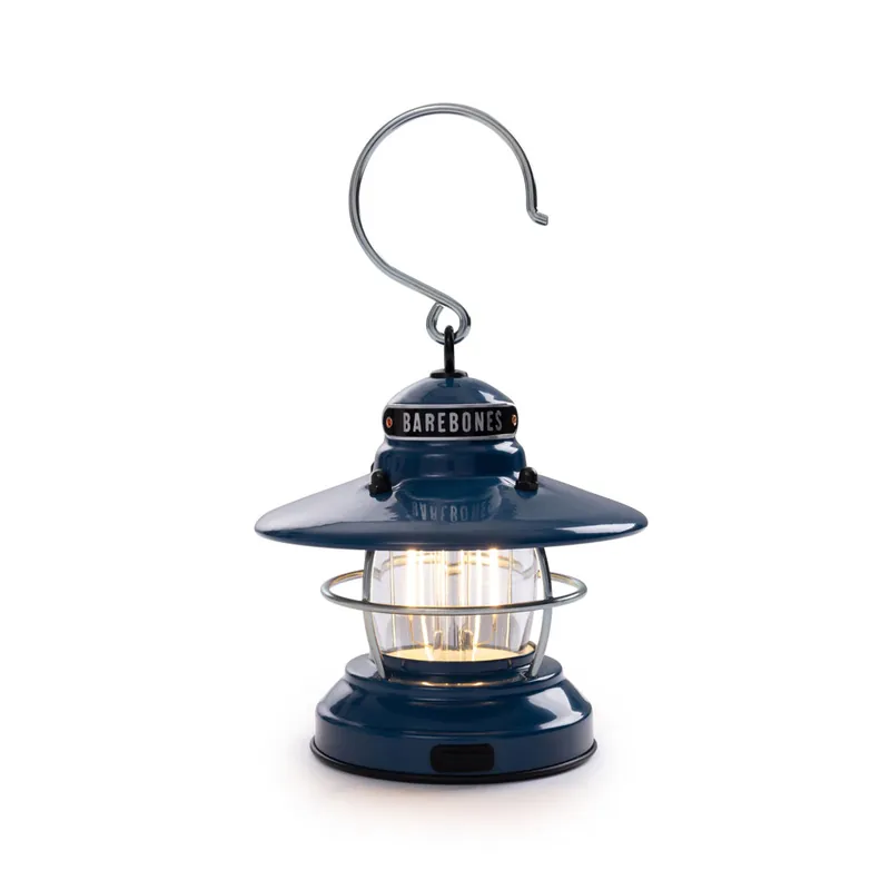 Barebones Mini Edison Lantern Ocean Blue Premium