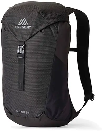 Gregory Nano 16 - Optic Black Hoge Kwaliteit