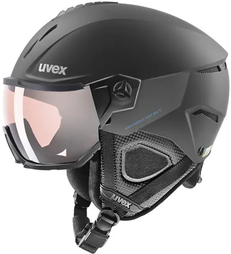 Lage Prijs Uvex Instinct Visor Pro V - Black Matt - 60-62 cm