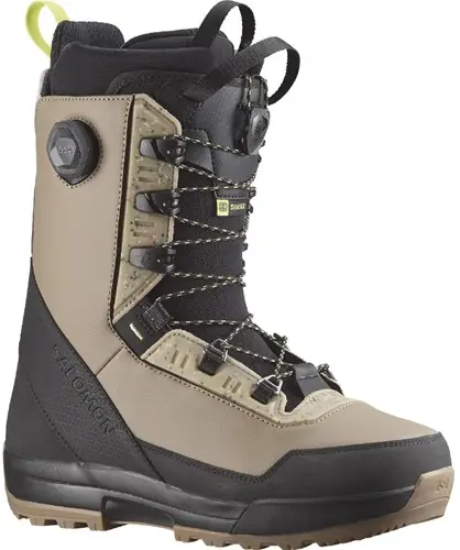 Salomon Synergy PWL SJ BOA - Walnut/Black/White Pepper - 45 1/2 (MP 30) Lage Kosten