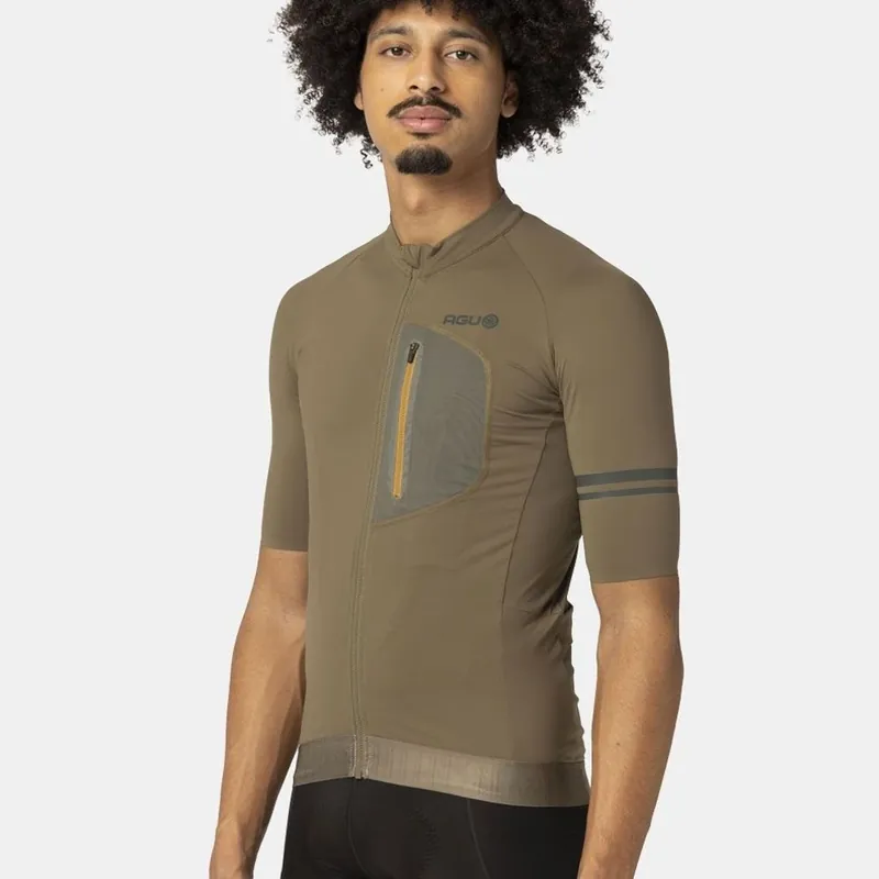 Gecertificeerd AGU Gravel Jersey Venture Fietsshirt Bever