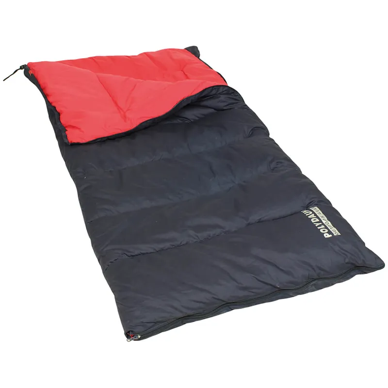 Beperkte Voorraad Polydaun Slaapzak Pelikaan - Navy Red - 70X160
