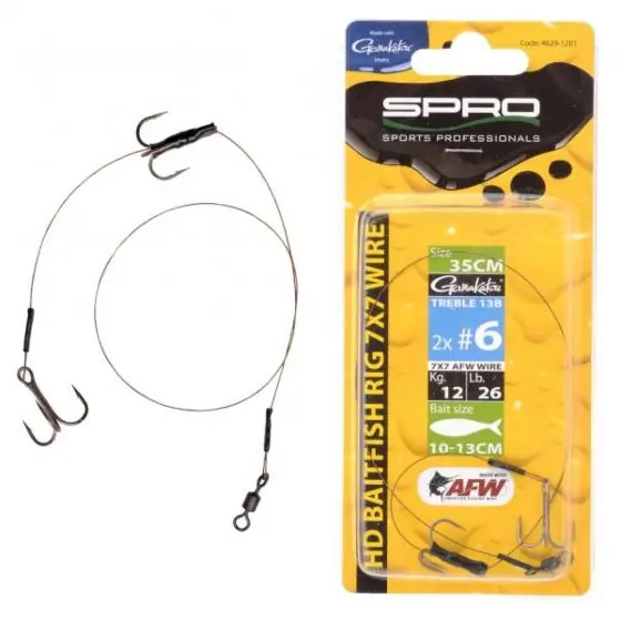 Betaalbaar Spro Spr Hd Baitf Rig 18Kg 35Cm Size 4