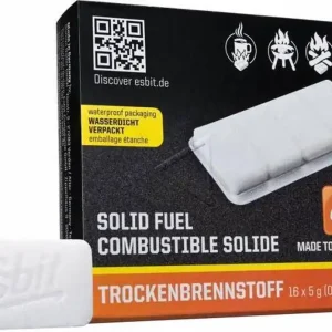 Direct Beschikbaar Esbit Solid Fuel - 16X5 Gram