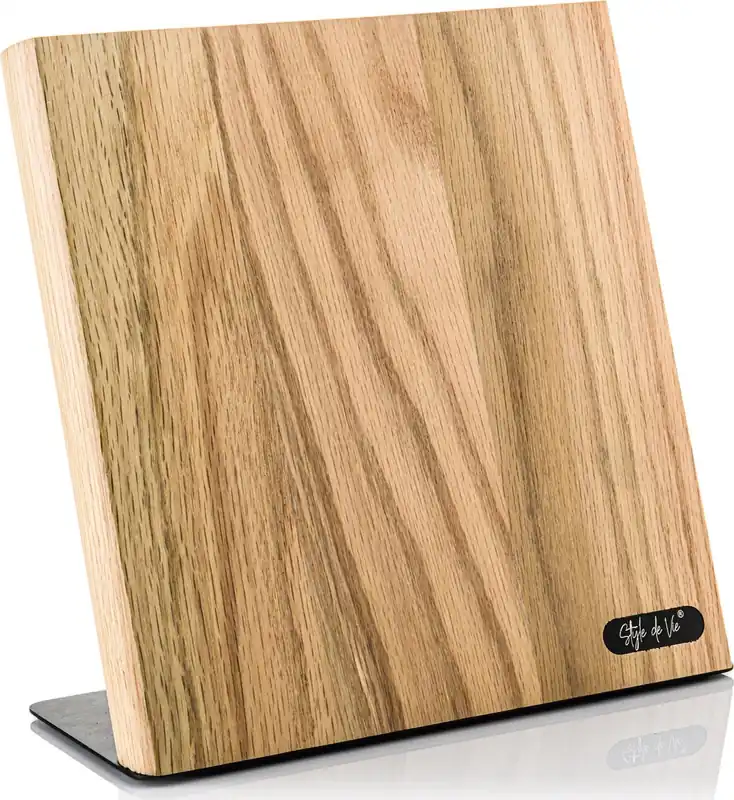 Favoriet Style de Vie Forged Magnetische Messenstandaard Eiken