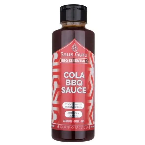 Saus.Guru Classic Cola - Bbq Sauce 0,25 L Bestel Nu
