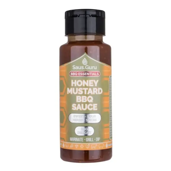 Dagaanbieding Saus.Guru Honey Mustard - Bbq Sauce 0,25 L