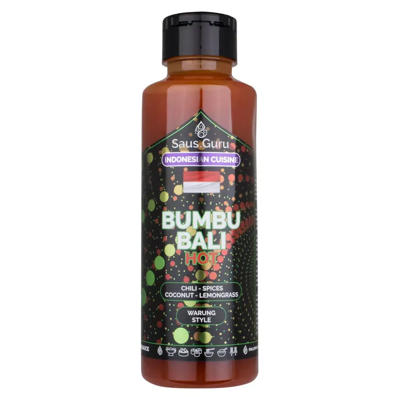 Saus.Guru Bumbu Bali Hot - Asian Sauce 0,5L Meest Verkocht