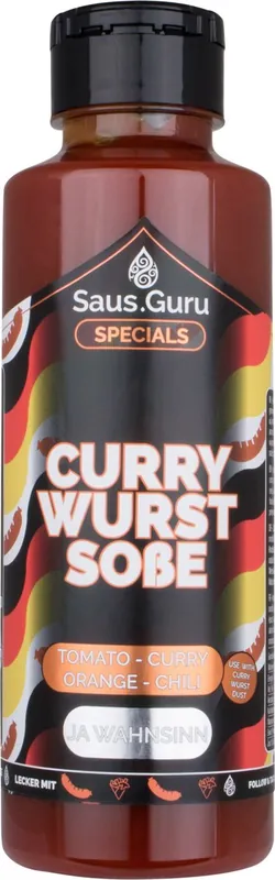Lage Kosten Saus.Guru Currywurst Soße 0,5L