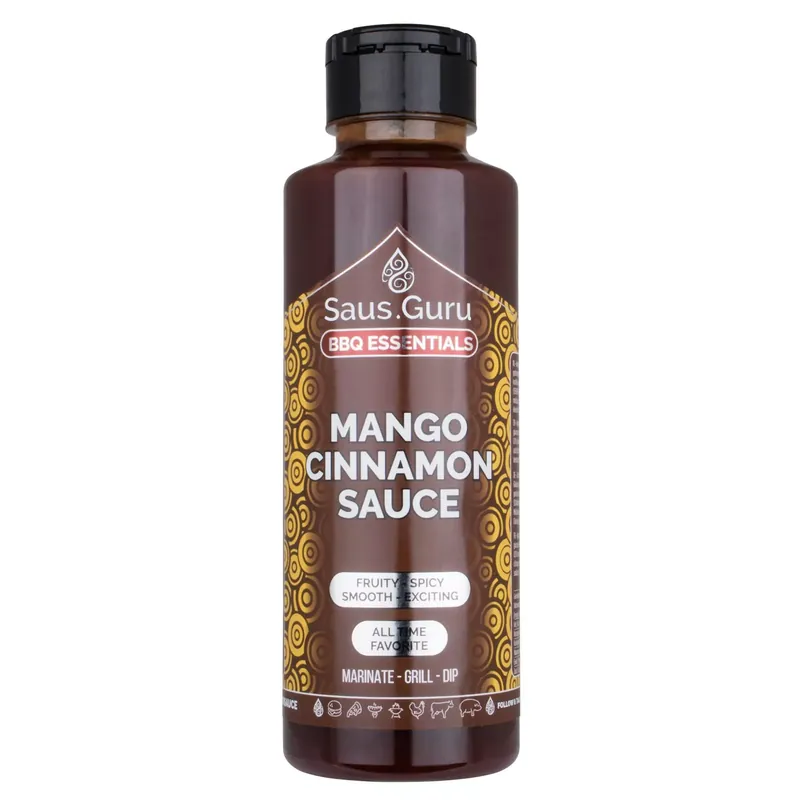 Saus.Guru Mango Cinnamon - Bbq Sauce 0,5L Bestseller