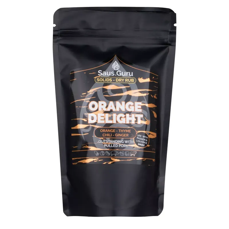 Saus.Guru Orange Delight - Dry Rub 180G Koop Vandaag