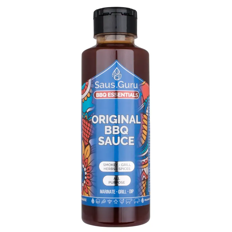 Saus.Guru Smokey Original - Bbq Sauce 0,5L Nieuw