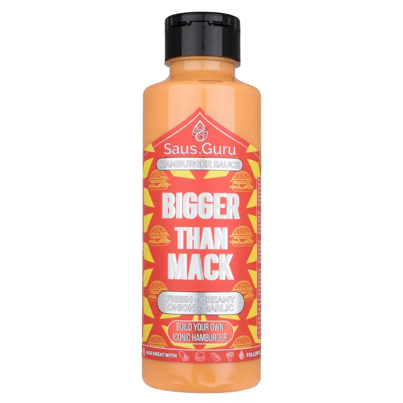 Saus.Guru Bigger Than Mack - Hamburger Sauce 0,5 L Betaalbaar