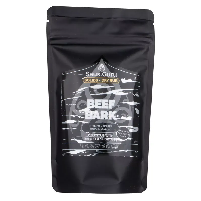 Seizoensaanbieding Saus.Guru Beef Bark - Dry Rub 200 Gr