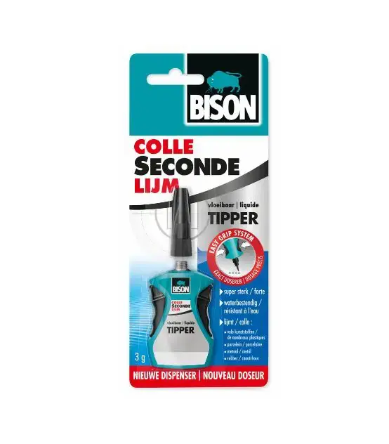 Bestel Nu Bison Secondelijm Tipper Vloeibaar 3 G Kaart