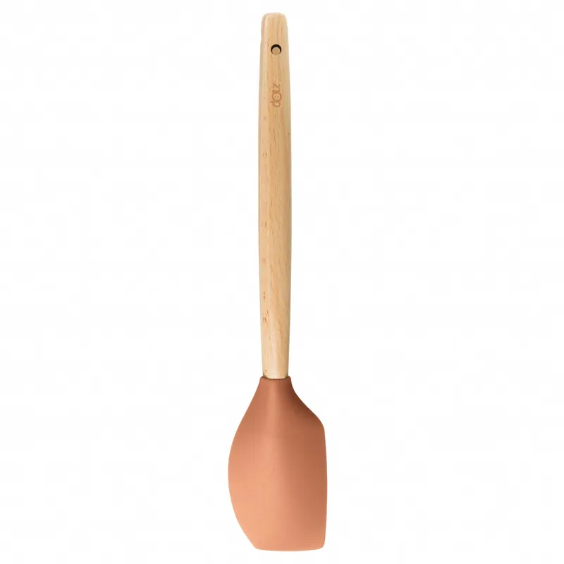 Gereduceerde Prijs Dotz Spatel Met Beuken Handvat - Terracotta