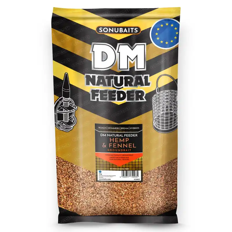 Sonubaits Dm Natural Feeder Hemp & Fennel Korting