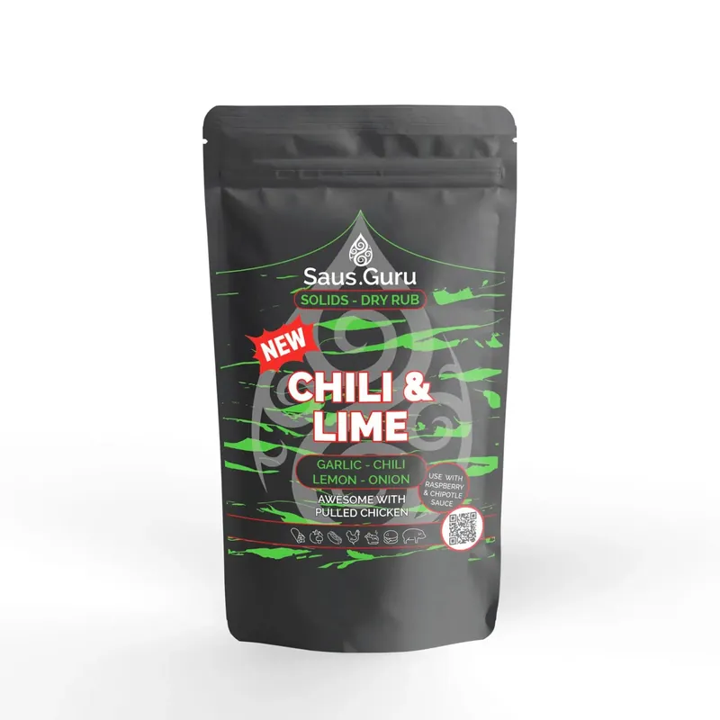 Gereduceerde Prijs Saus.Guru Chili & Lime Rub