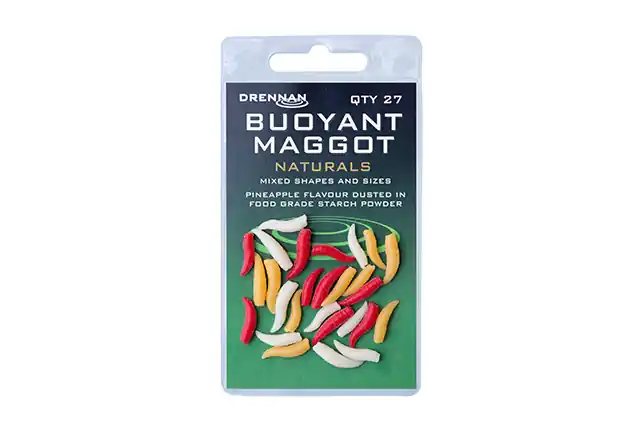Drennan Buoyant Maggot-Natural Voordeelprijs