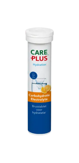 Careplus Carbohydrate Electrolyte Bruistablet - Sinaasappelsmaak - 20 Stuks Aanbieding