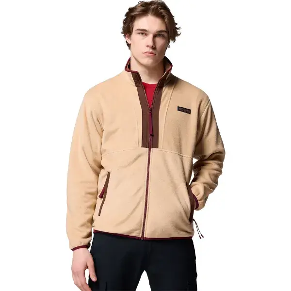 Veilige Betaling FleeceCOLUMBIABACKBOWL II FULL ZIP FLEECE CANOE / TOBACCO