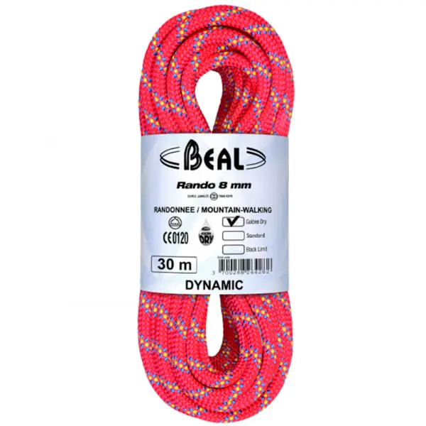 BergbeklimmingstouwBEALRANDO 8MM GD x 30M PINK Shop Nu