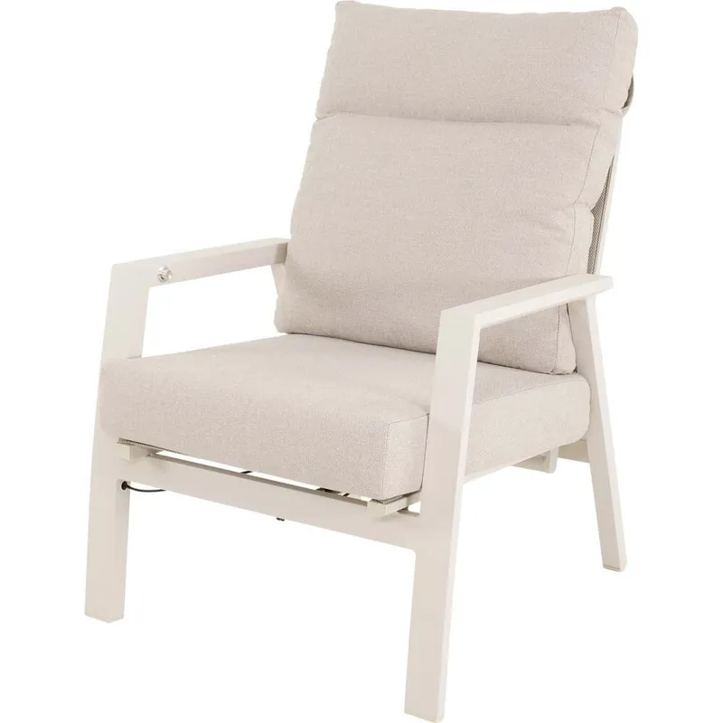 Aanbieding Leslie Living Loungestoel Ohio Crema