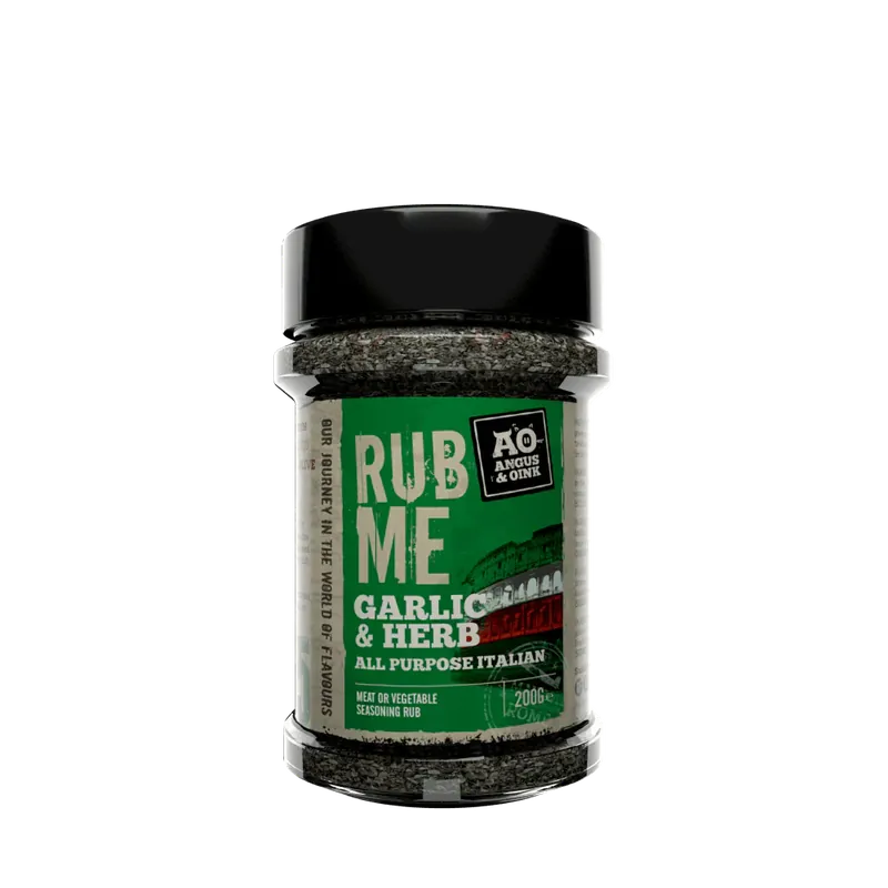 Angus & Oink Rub Garlic & Herb 200 Gr Nu Kopen