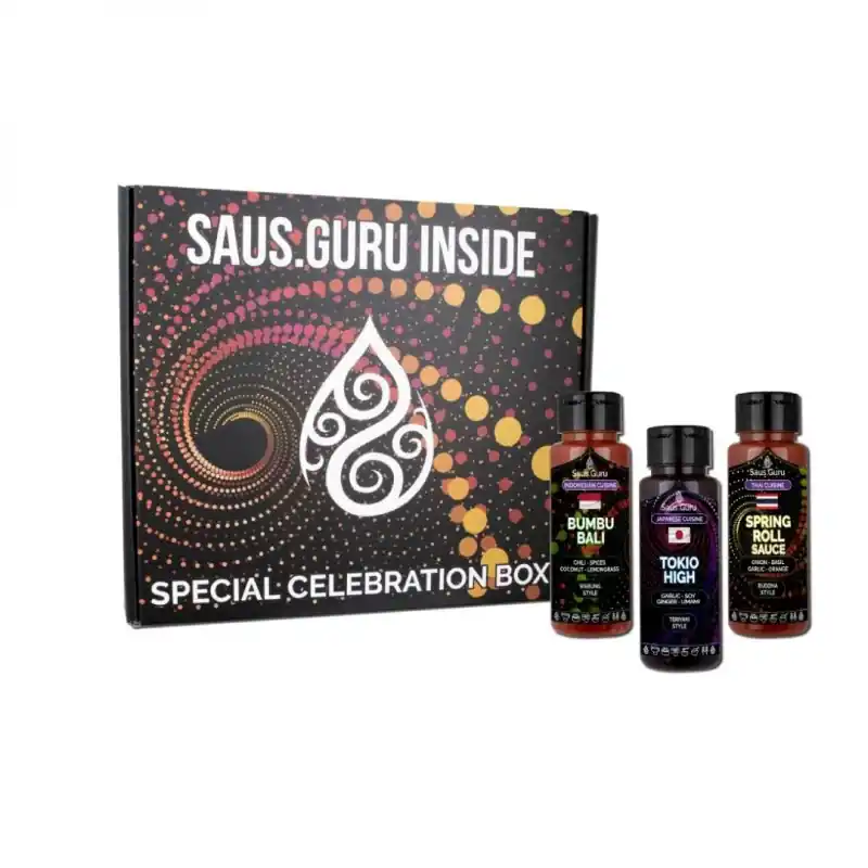 Saus.Guru Asian Collection No.2 - Bum.Bal./Tok.High./Spr.Roll. Gereduceerde Prijs