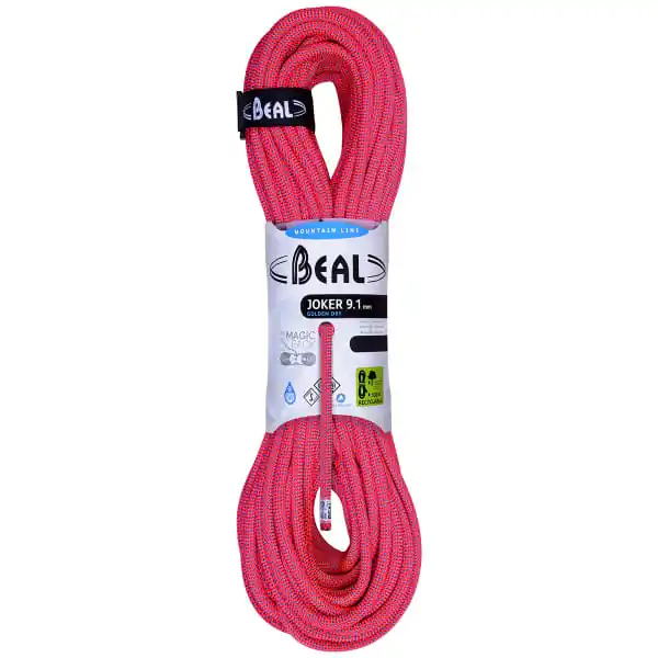 Lage Prijs BergbeklimmingstouwBEALJOKER 9.1MM GD x 50M ORANGE