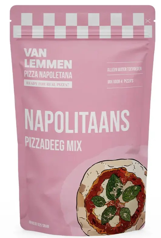 Van Lemmen Pizzadeegmix Napolitaans 625 Gr Must-Have