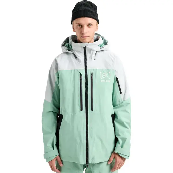 Shop Nu Snowboard jasBURTONM AK GORE SWASH JK GRAY CLOUD SOFT SAGE TRUE BLACK