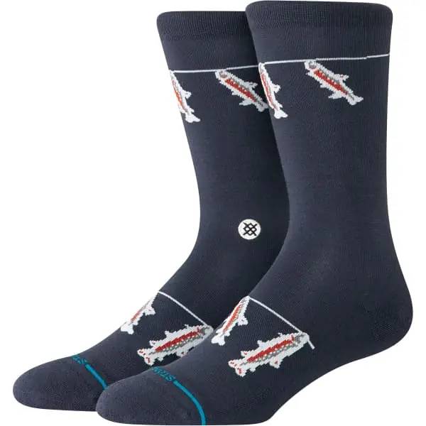 Beste Prijs SokSTANCEGONE FISHIN CREW NAVY