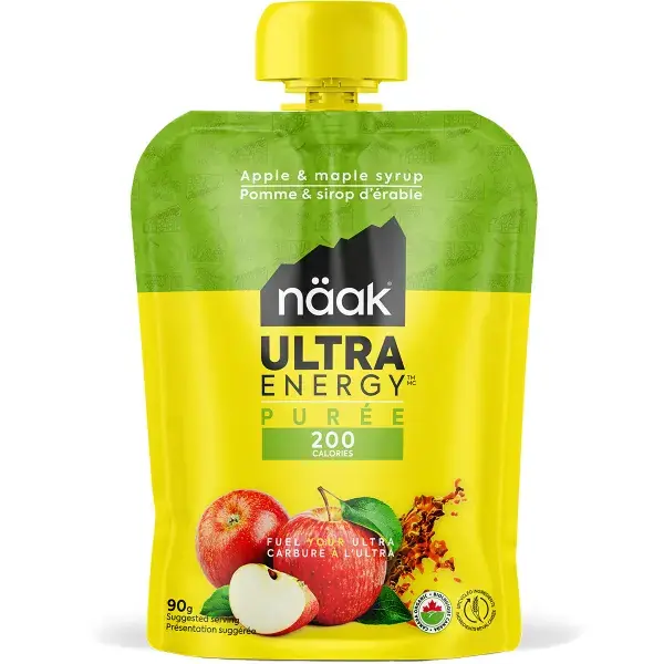 Energiecompotes en -pureesNAAKULTRA ENERGY PUREE APPLE MAPLE SYRUP Korting