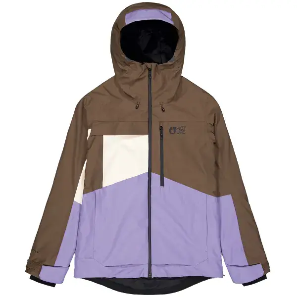 Betrouwbaar Ski-jasPICTURESEEN JACKET COCOA BROWN PAISLEY