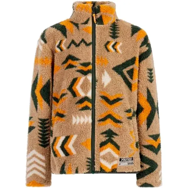 FleecePROTESTMALTON JR FULLZIPTOP KALE GREEN Flitsaanbieding