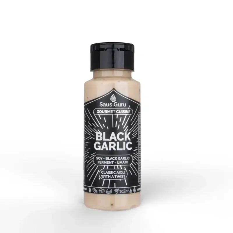 Saus.Guru Black Garlic Sauce 500Ml Hete Deal