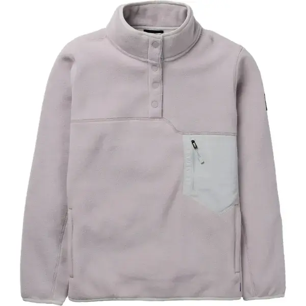 Merkproduct Snowboard fleece jasBURTONCINDER PO W WASHED LAVENDER