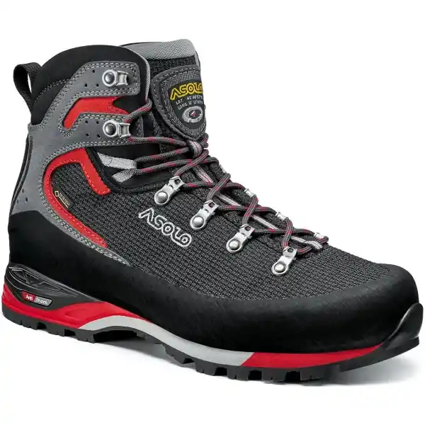Hoge wandelschoenenASOLOCORAX GV BLACK/RED Beperkte Voorraad