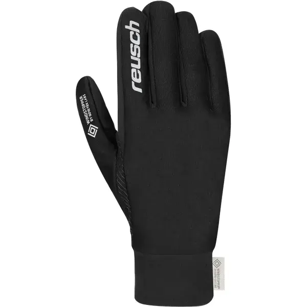 Nu Kopen SkihandschoenREUSCHKARAYEL WINDSTOPPER TOUCH BLACK / SILVER