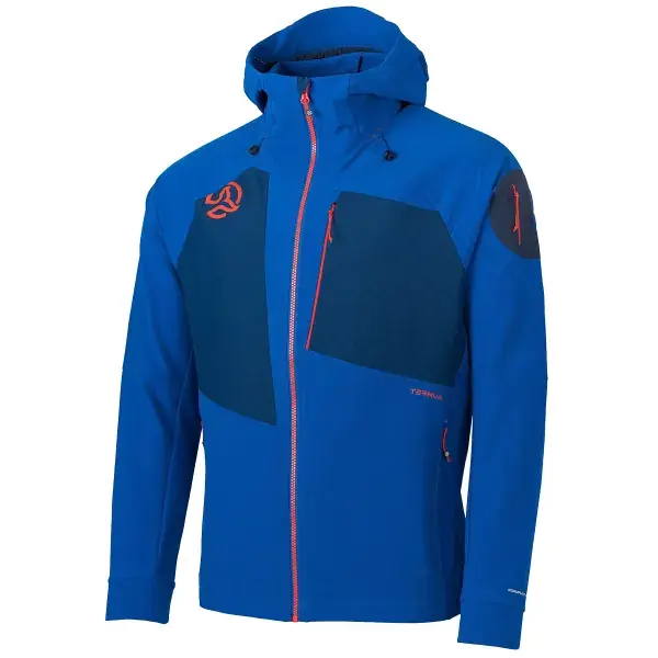 Betrouwbaar Softshell wandeljasTERNUADEMIN HARD HOOD JKT M DEEP NAUTICAL