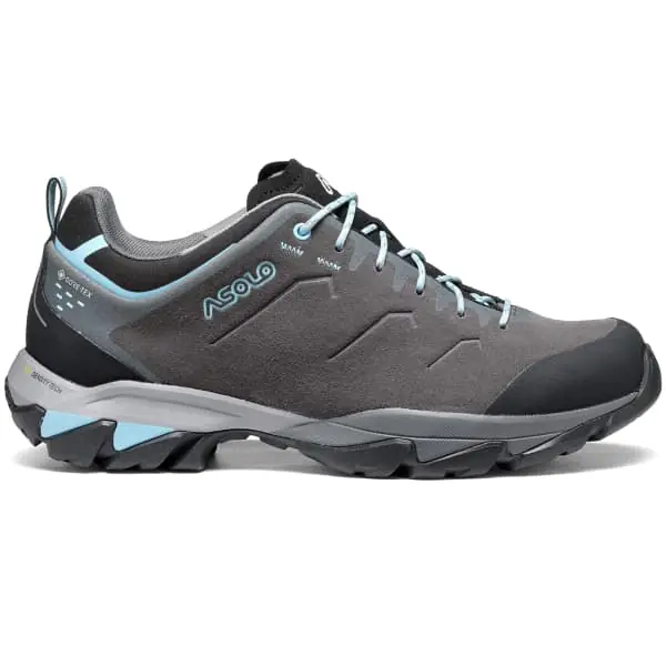Laatste Versie Lage wandelschoenenASOLOACADIA LTH GORE-TEX ML GRAPHITE/SKY BLUE