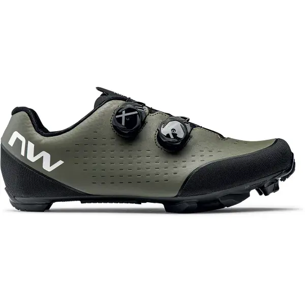 Tijdelijk Beschikbaar Automatische MTB-schoenNORTHWAVEREBEL 3 DARK GREEN