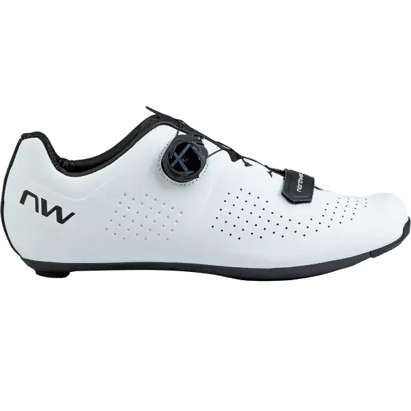 Nu Kopen WielrenschoenenNORTHWAVESTORM CARBON BLACK/WHITE